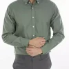 پیراهن اسلیم فیت مردانه سبز سوپردرای